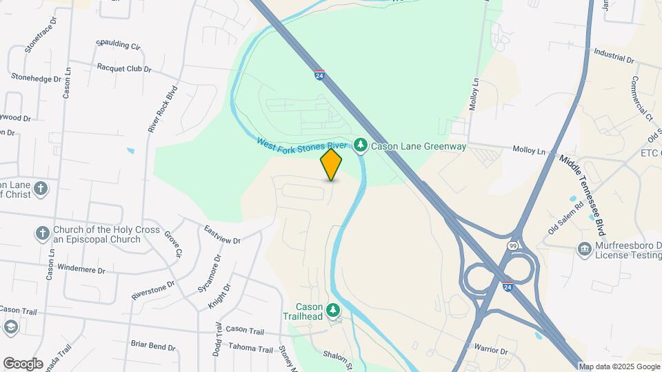 1347 Queenie Johns Dr Mapa y Detalles de la Ubicación