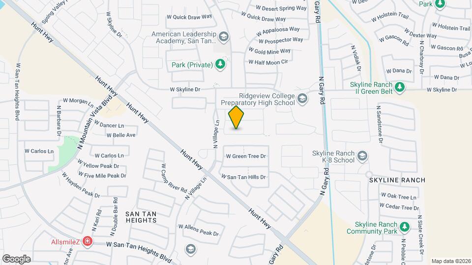 2152 W Emrie Ave Map and Location Details