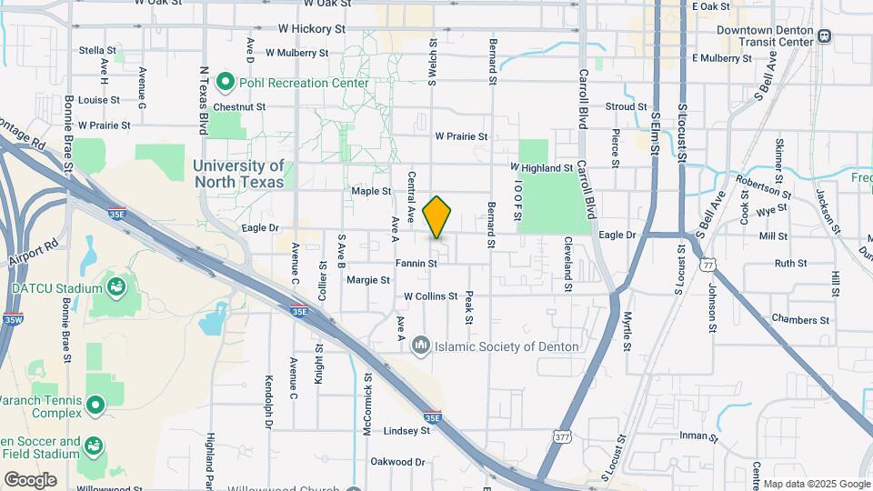 915 S Welch St Map and Location Details