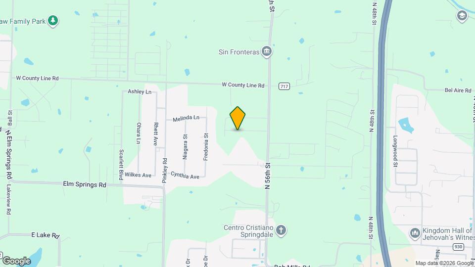 5837 Lavender Ave Map and Location Details