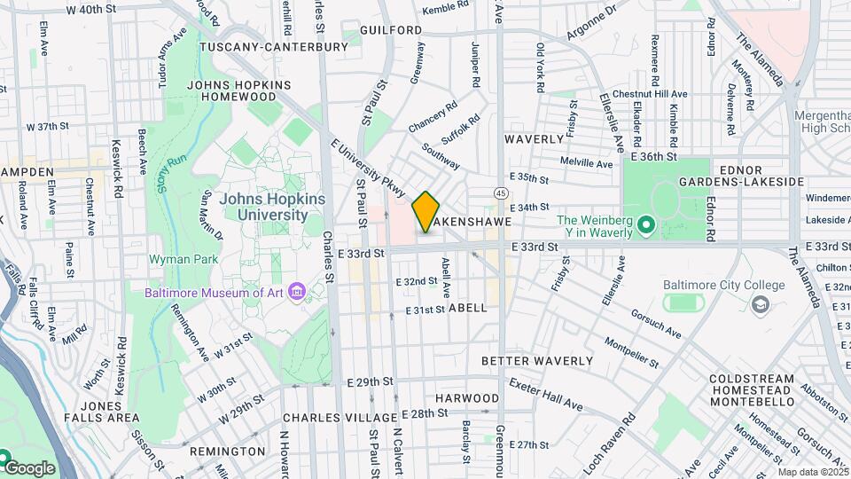 308 E 33rd St Mapa y Detalles de la Ubicación