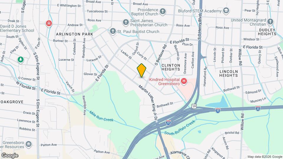 1910 Britton St Map and Location Details