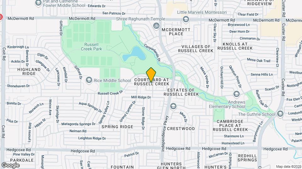 8421 Gateway Dr Map and Location Details