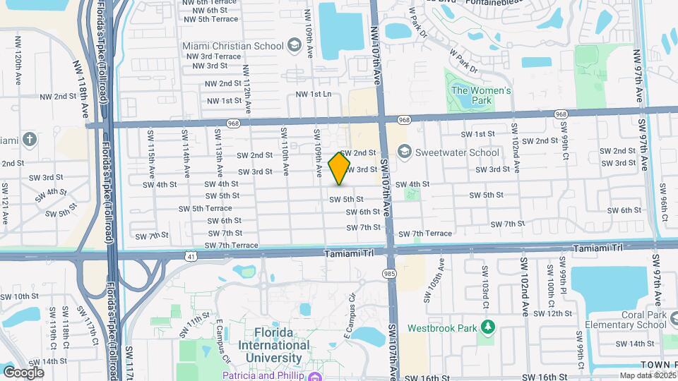 10842 SW 4th St Mapa y Detalles de la Ubicación