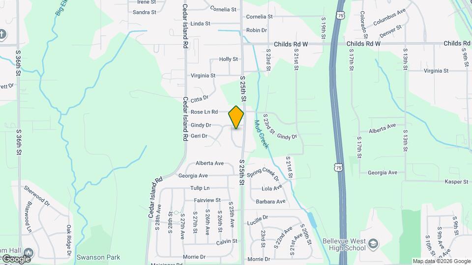 8903 Florence Dr Map and Location Details