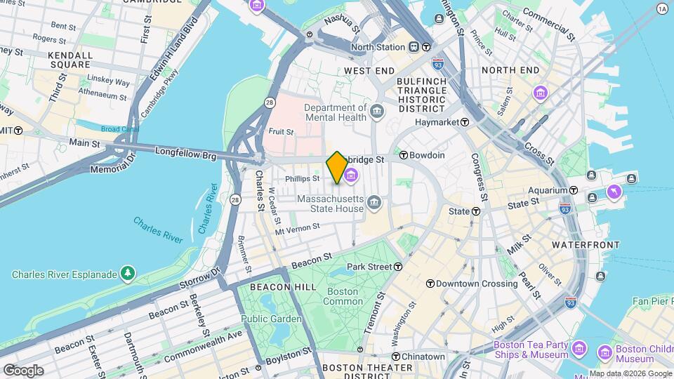 47 S Russell St, Unit 4 Map and Location Details