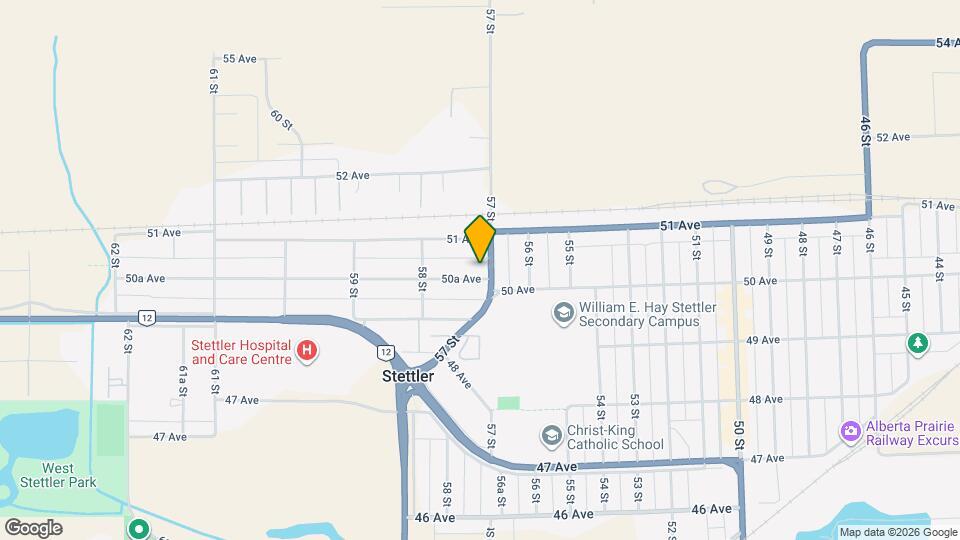 5702 50A Av Map and Location Details