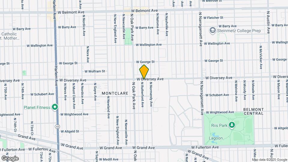 2759 N Rutherford Ave Map and Location Details