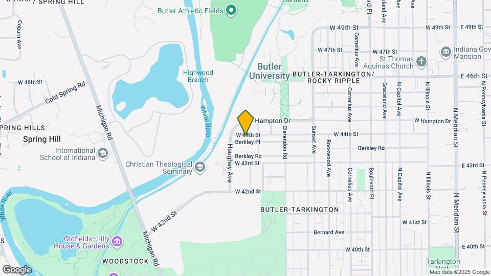 827 W 44th St Map and Location Details