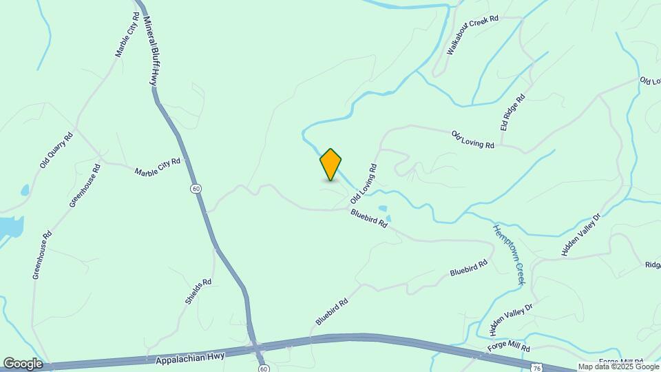 174 Lost Valley Ln Map and Location Details