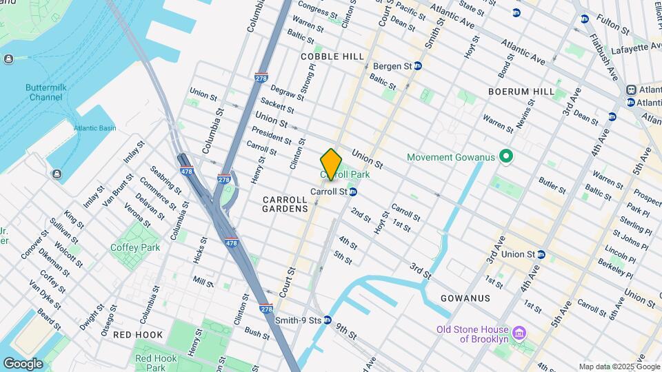 115 1st Pl Map and Location Details