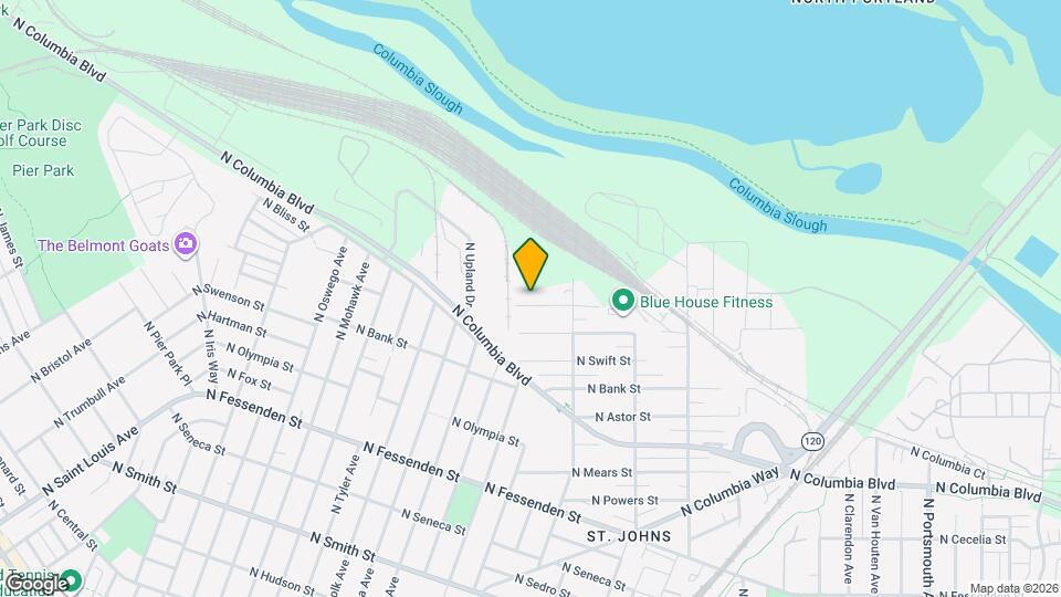 7219 N Richards St Map and Location Details