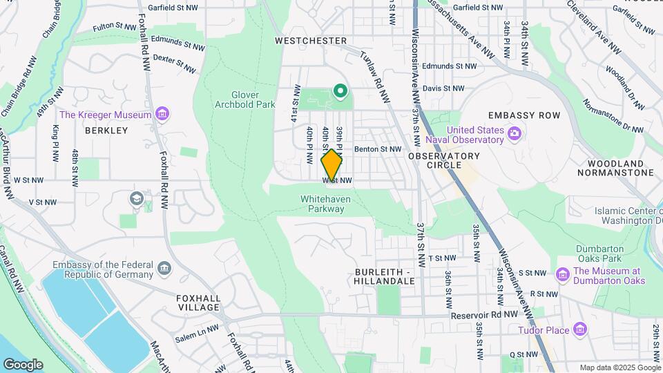 3930 W St NW Map and Location Details