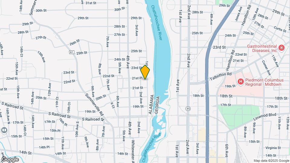 2109 1st Ave Map and Location Details