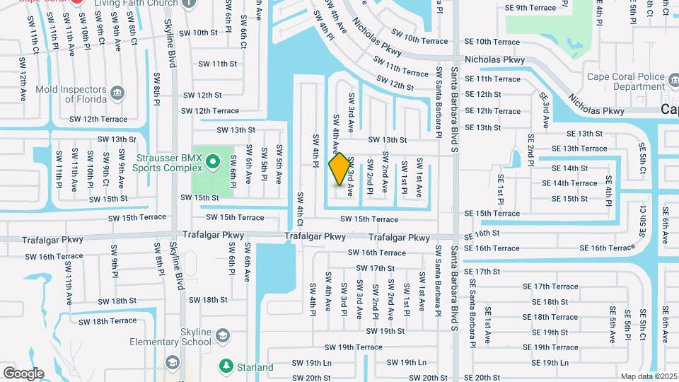 1417 SW 4th Ave Map and Location Details