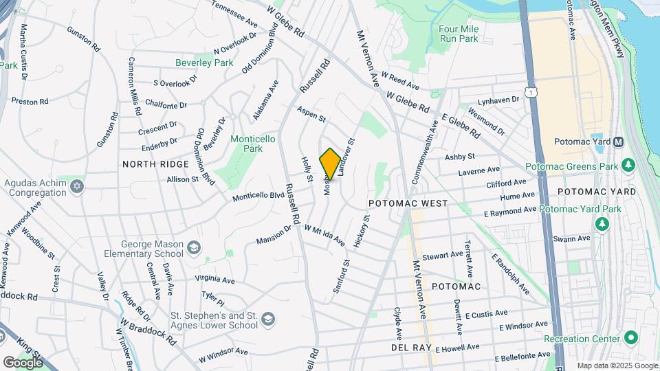 2901 Mosby St Map and Location Details