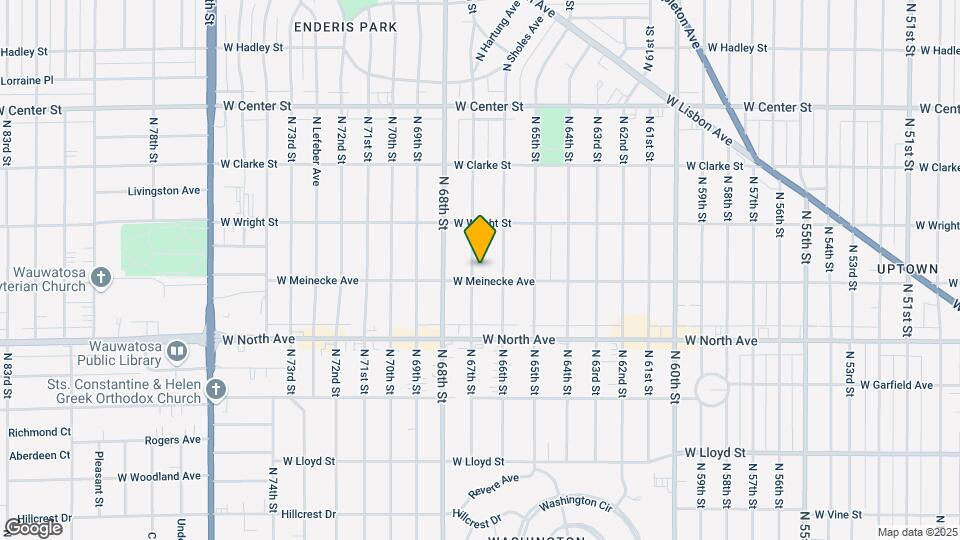 2414 N 67th St, Unit 2414 Lower Map and Location Details