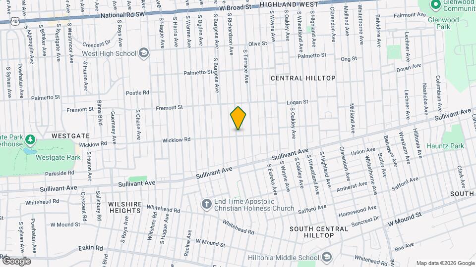 402 S Richardson Ave Map and Location Details