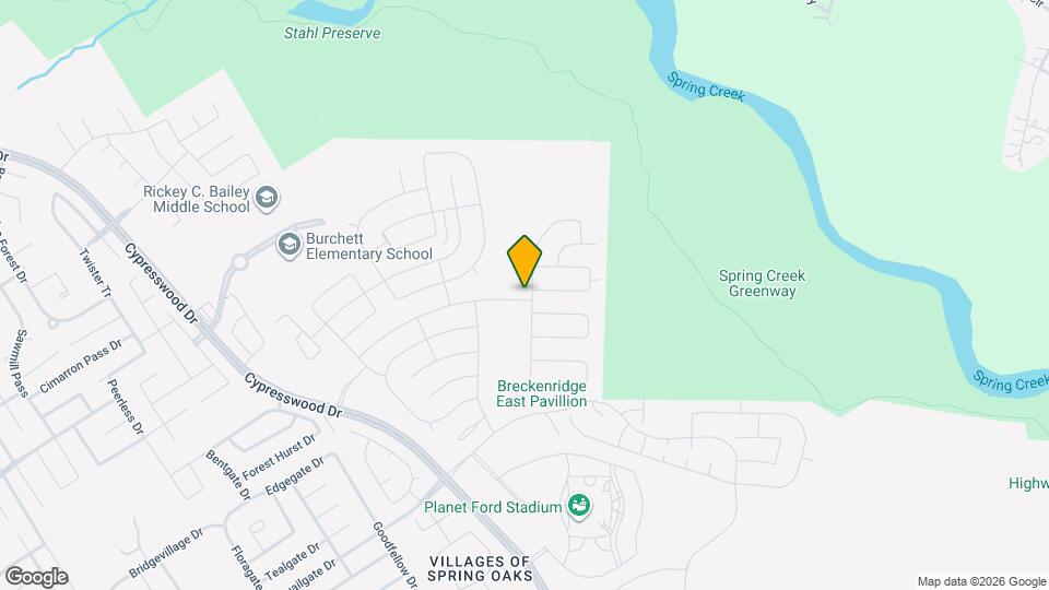 24203 Saddlestone Green Dr Mapa y Detalles de la Ubicación