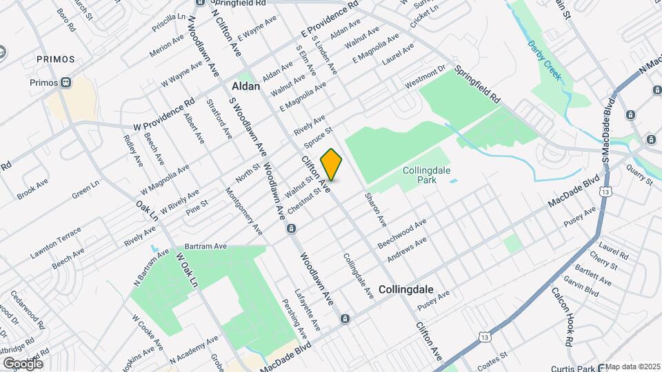 727 Clifton Ave Map and Location Details