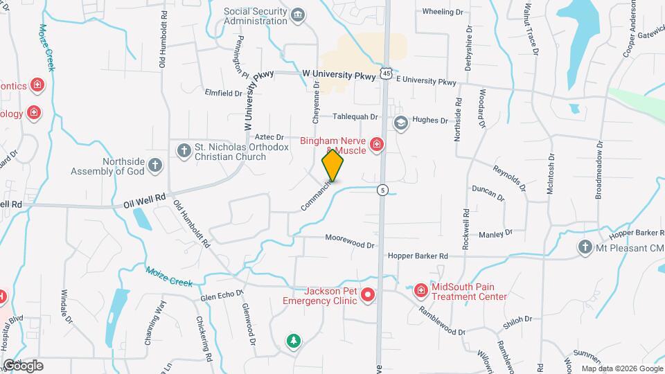 110 Commanche Trl Map and Location Details