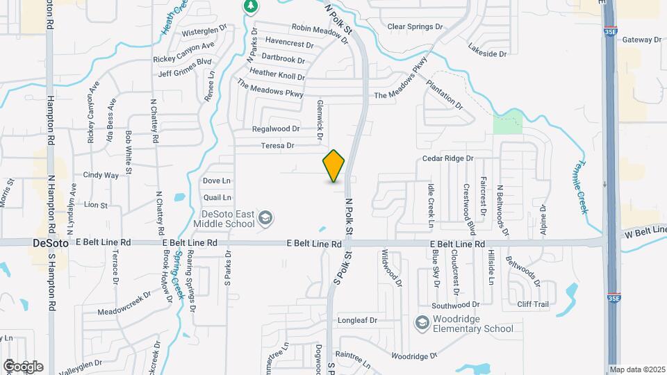 743 Kings Ln Map and Location Details