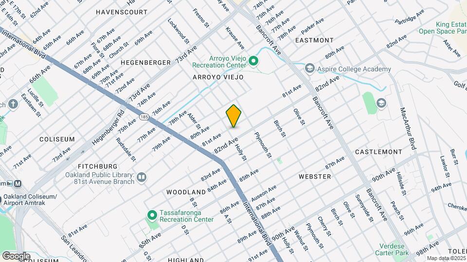 1606 81st Ave Map and Location Details