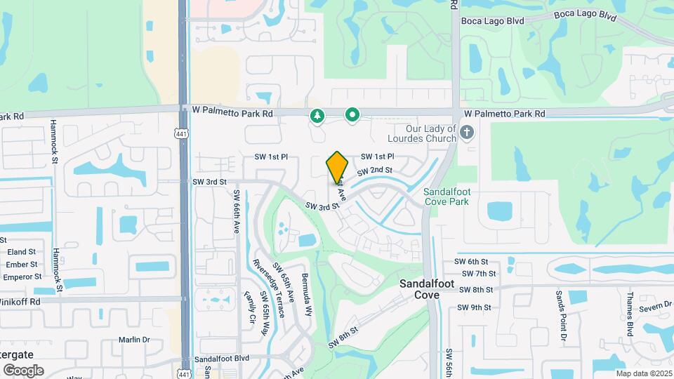 22267 SW 61st Ave Map and Location Details