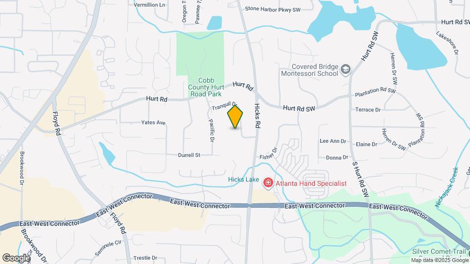 835 Tranquil Dr Map and Location Details