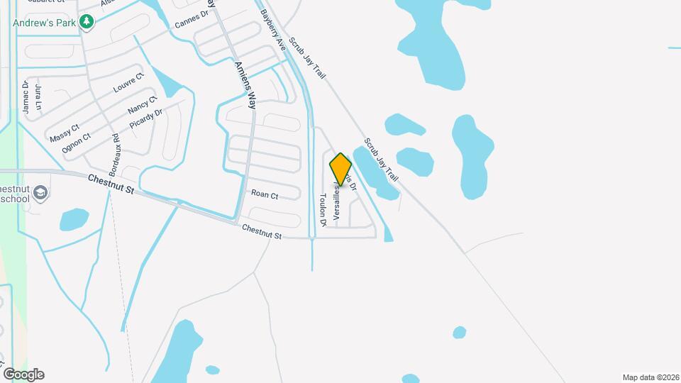 709 Versailles Ln Map and Location Details