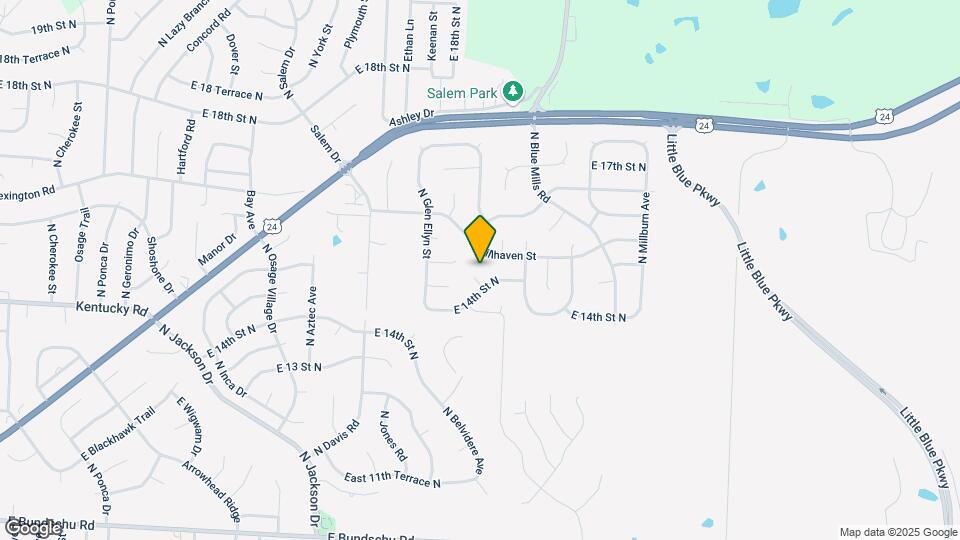 1415 Cloverdale Ct Map and Location Details
