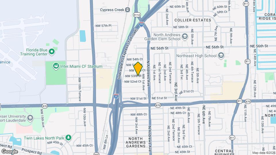 210 NW 53rd St Map and Location Details