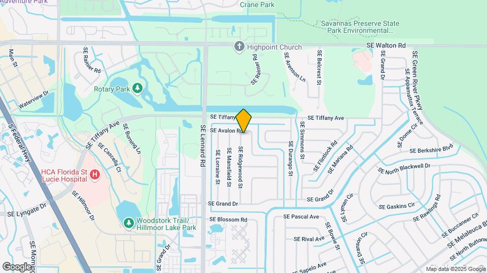 1609 SE Ridgewood St Map and Location Details