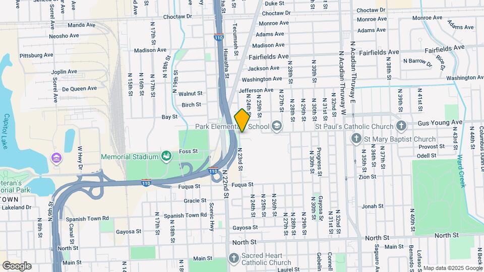 1356 N 23rd St Map and Location Details