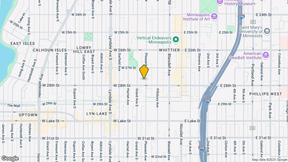 2740 Pleasant Ave S Map and Location Details