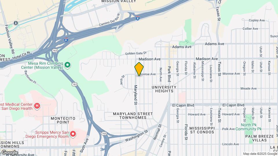 4469 Maryland St Map and Location Details