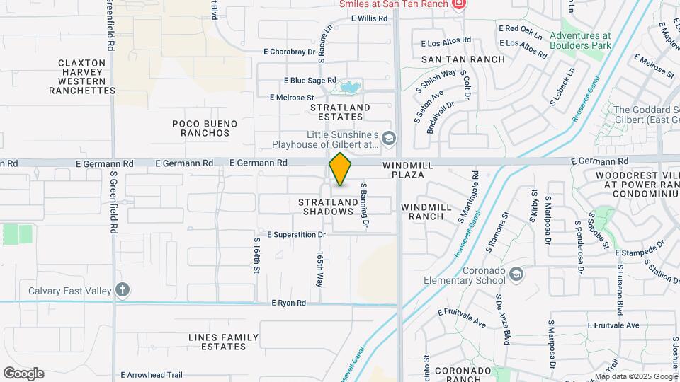 3034 E Warbler Rd Map and Location Details