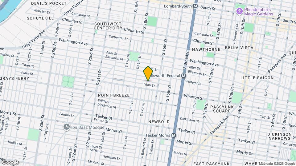 1235 S 17th St Mapa y Detalles de la Ubicación