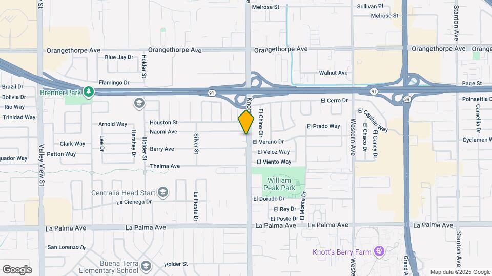 7575 Knott Ave Map and Location Details