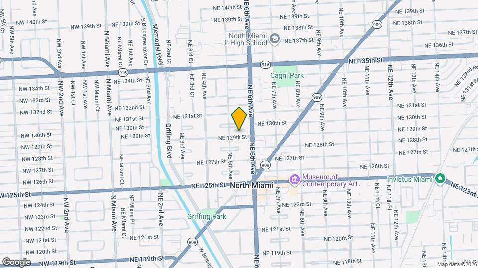 535 NE 129th St Map and Location Details