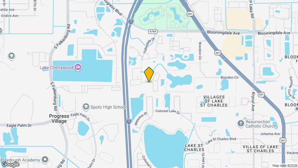 9619 Carlsdale Dr Map and Location Details