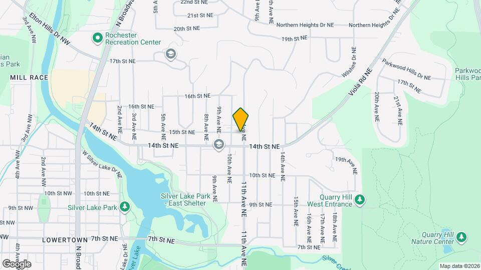 1014 15th St NE Map and Location Details