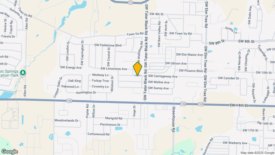 4105 SW Chapelstone Ave Map and Location Details