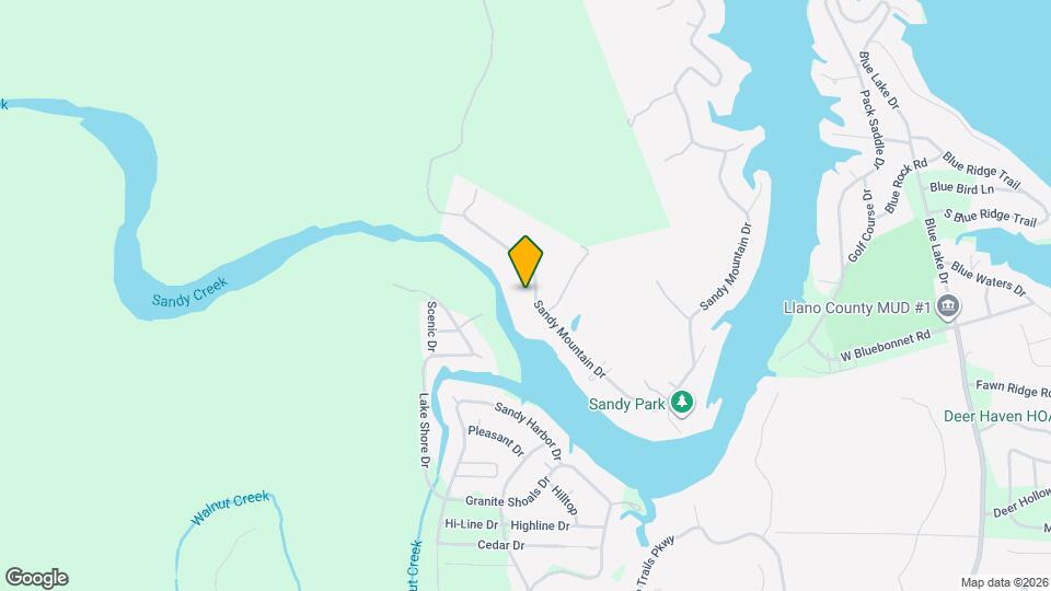 915 Sandy Mountain Dr Map and Location Details