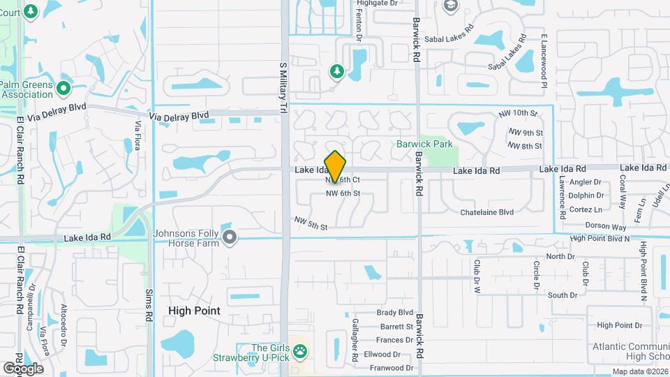 5031 NW 6th St Map and Location Details