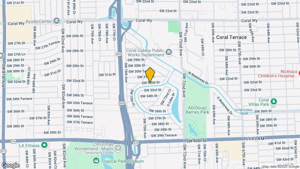 7420 SW 32nd St Map and Location Details