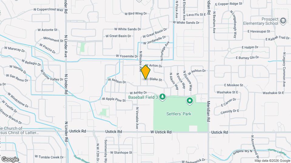 3769 N Frandon Ave Map and Location Details