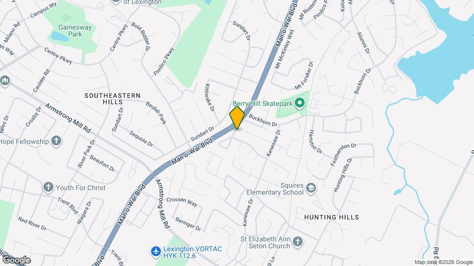 1524 Deer Lake Dr Map and Location Details