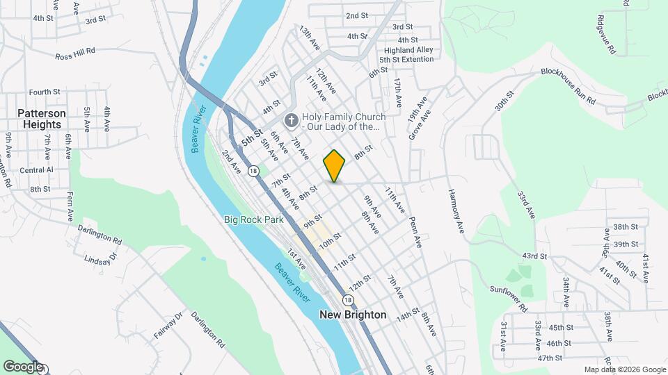 716 Allegheny St Map and Location Details