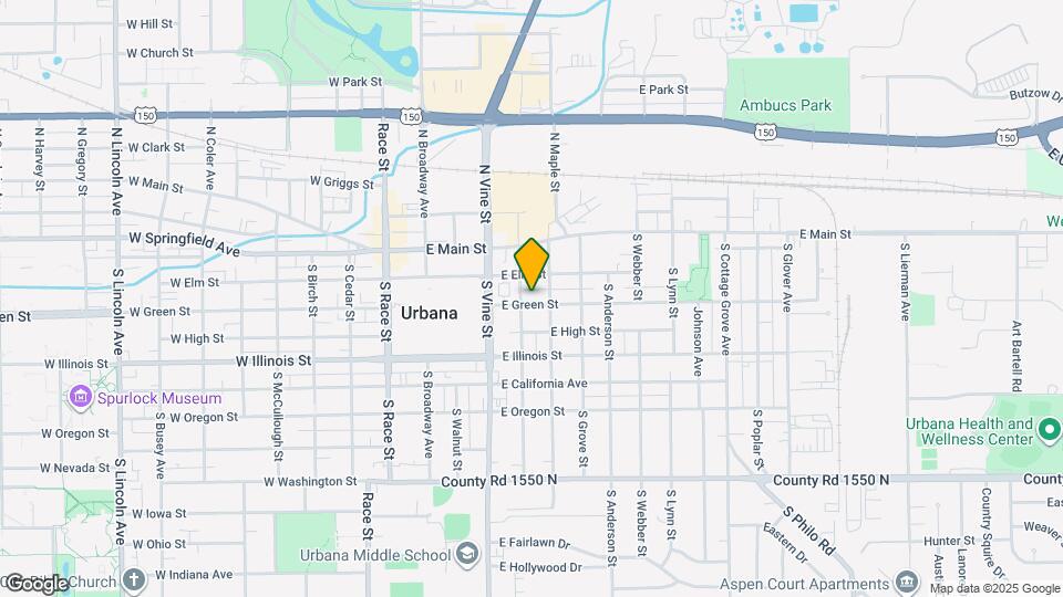 404 E Green St, Unit 302 Map and Location Details